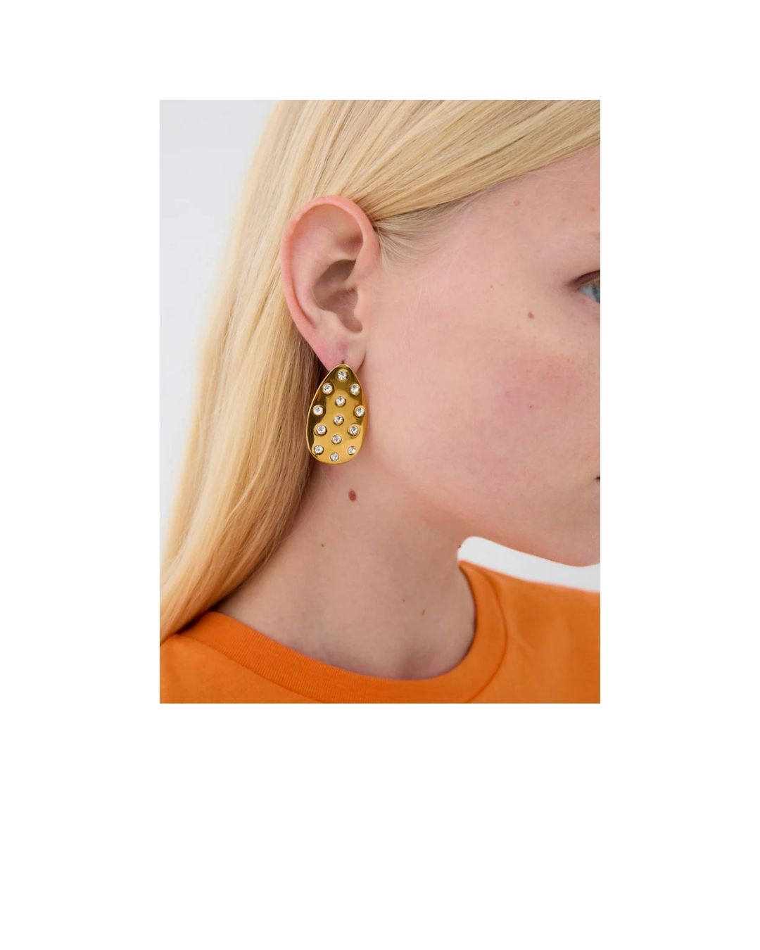 Orecchini con Strass - Nalì