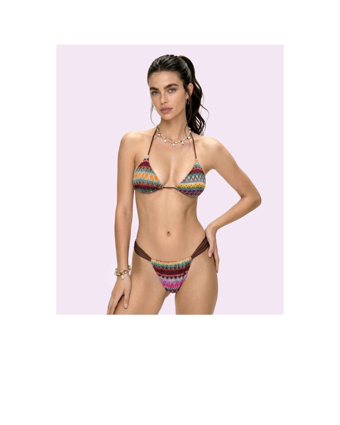 Bikini con slip fisso - F**K