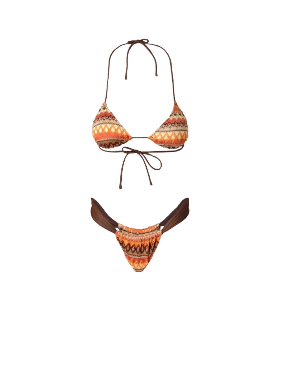 Bikini con slip fisso - F**K