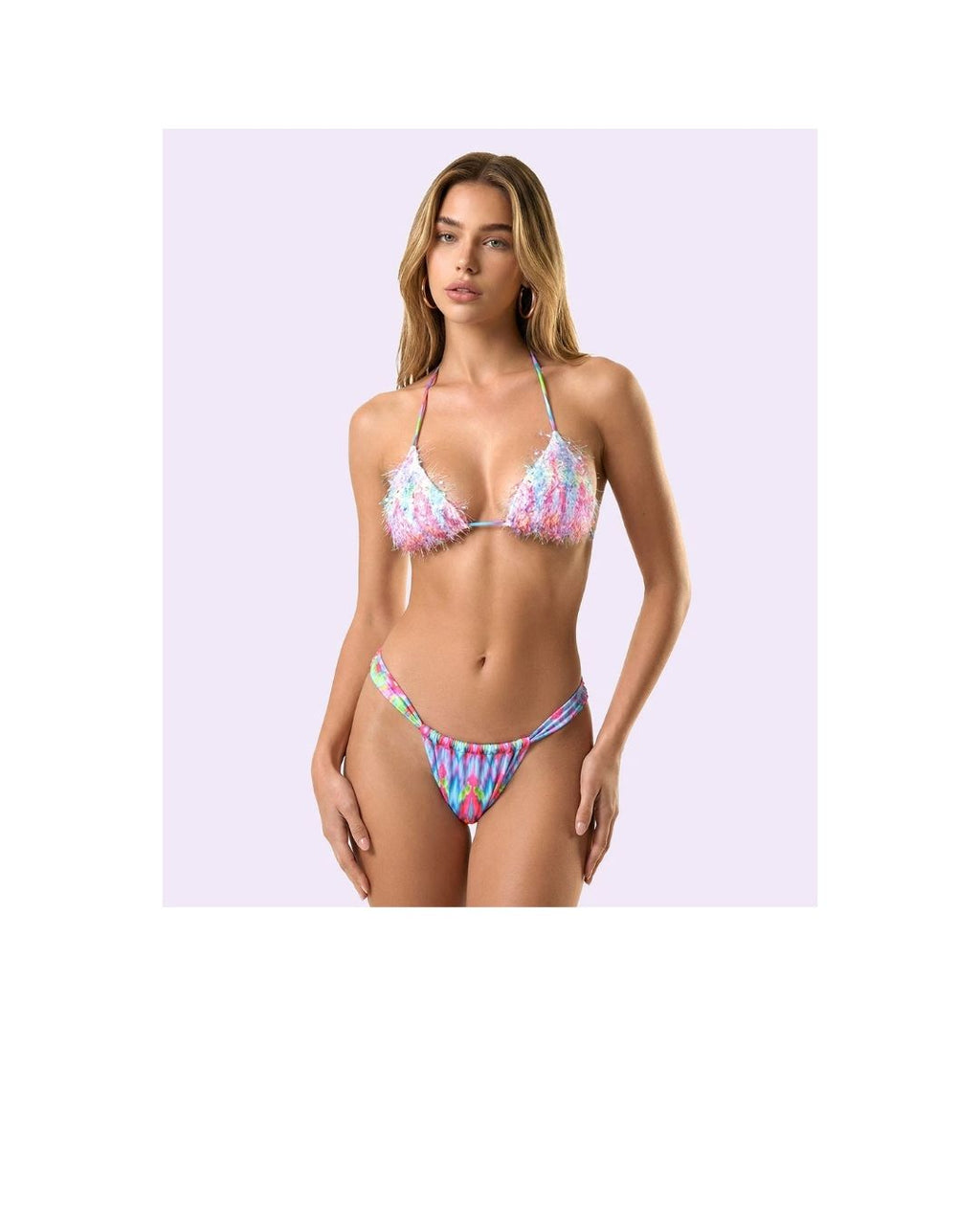 Bikini con slip fisso - F**K