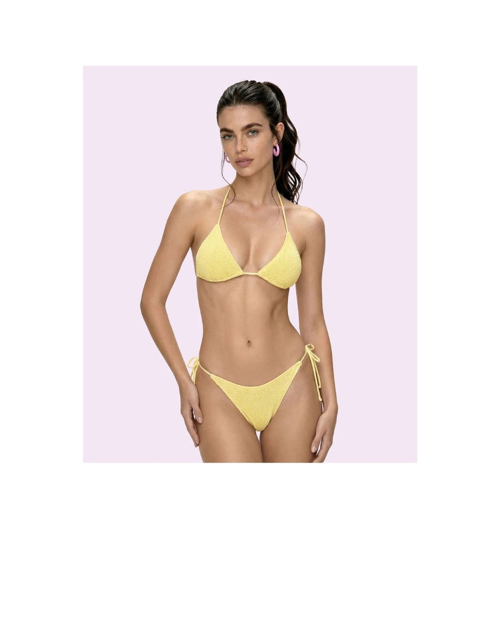 Bikini con slip regolabile - F**K
