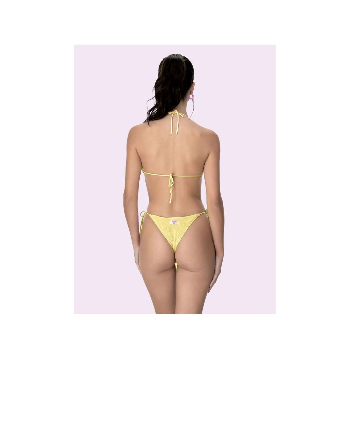 Bikini con slip regolabile - F**K