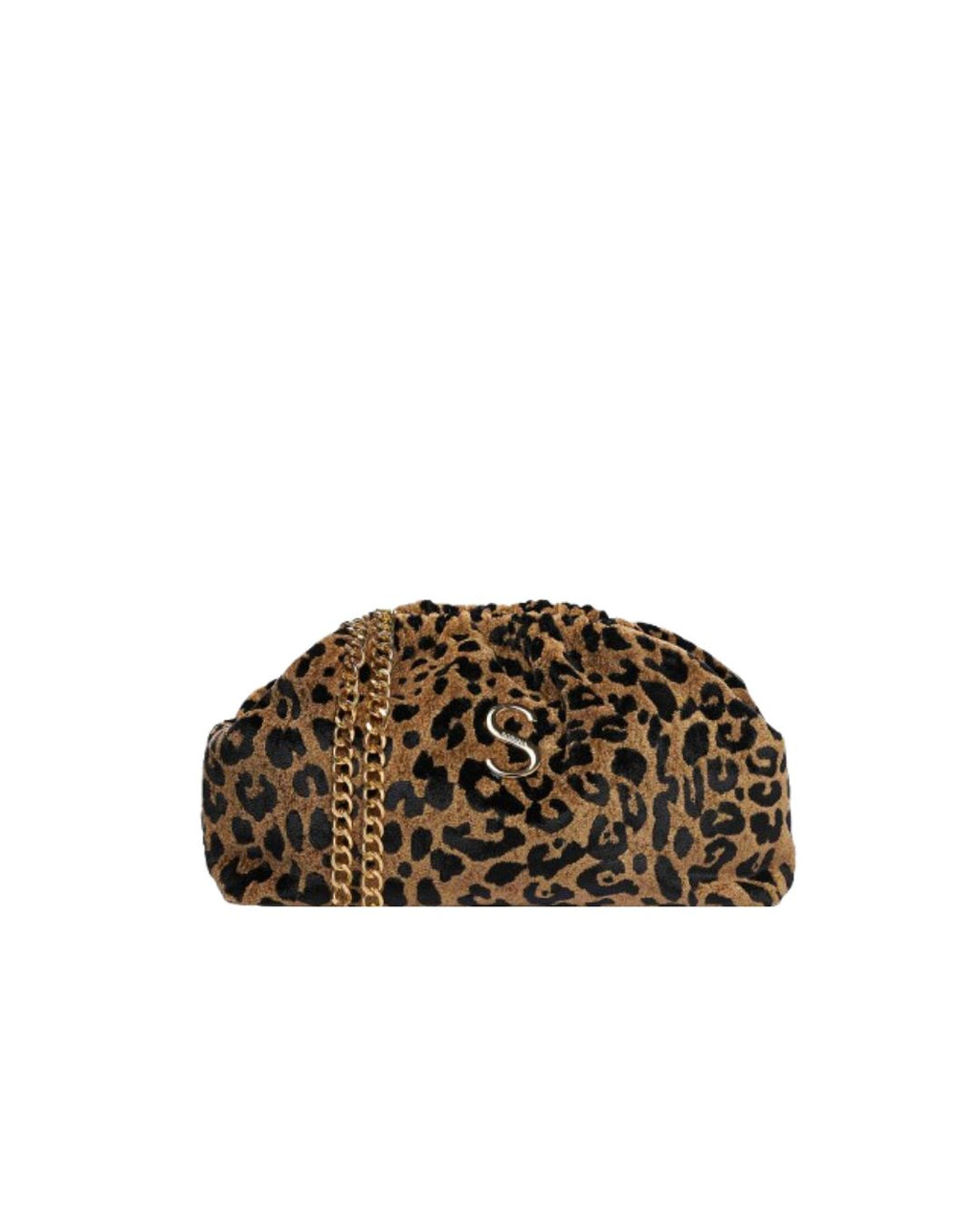 Borsa - Leopard Velvet Bucket - Sorena