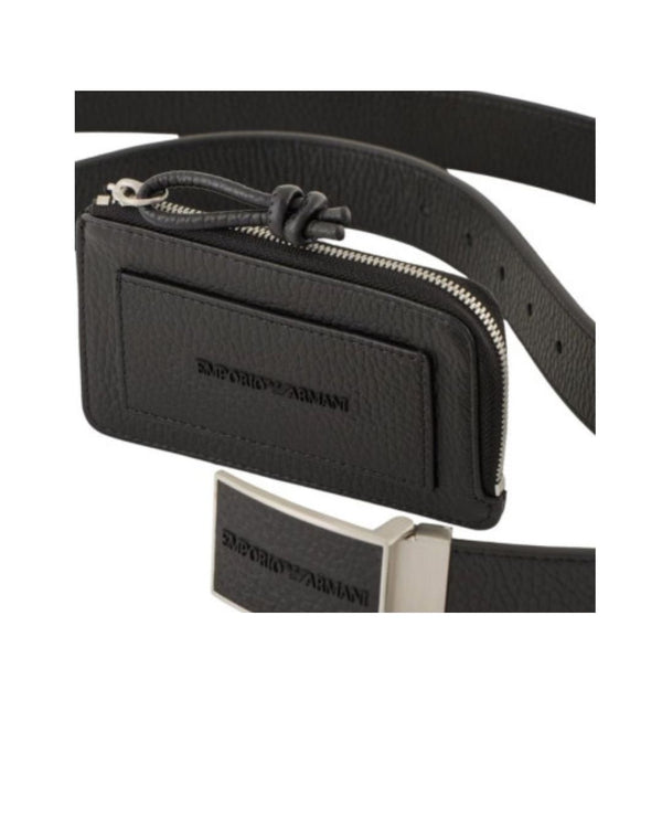 Set - Cintura + Portacarte - Emporio Armani