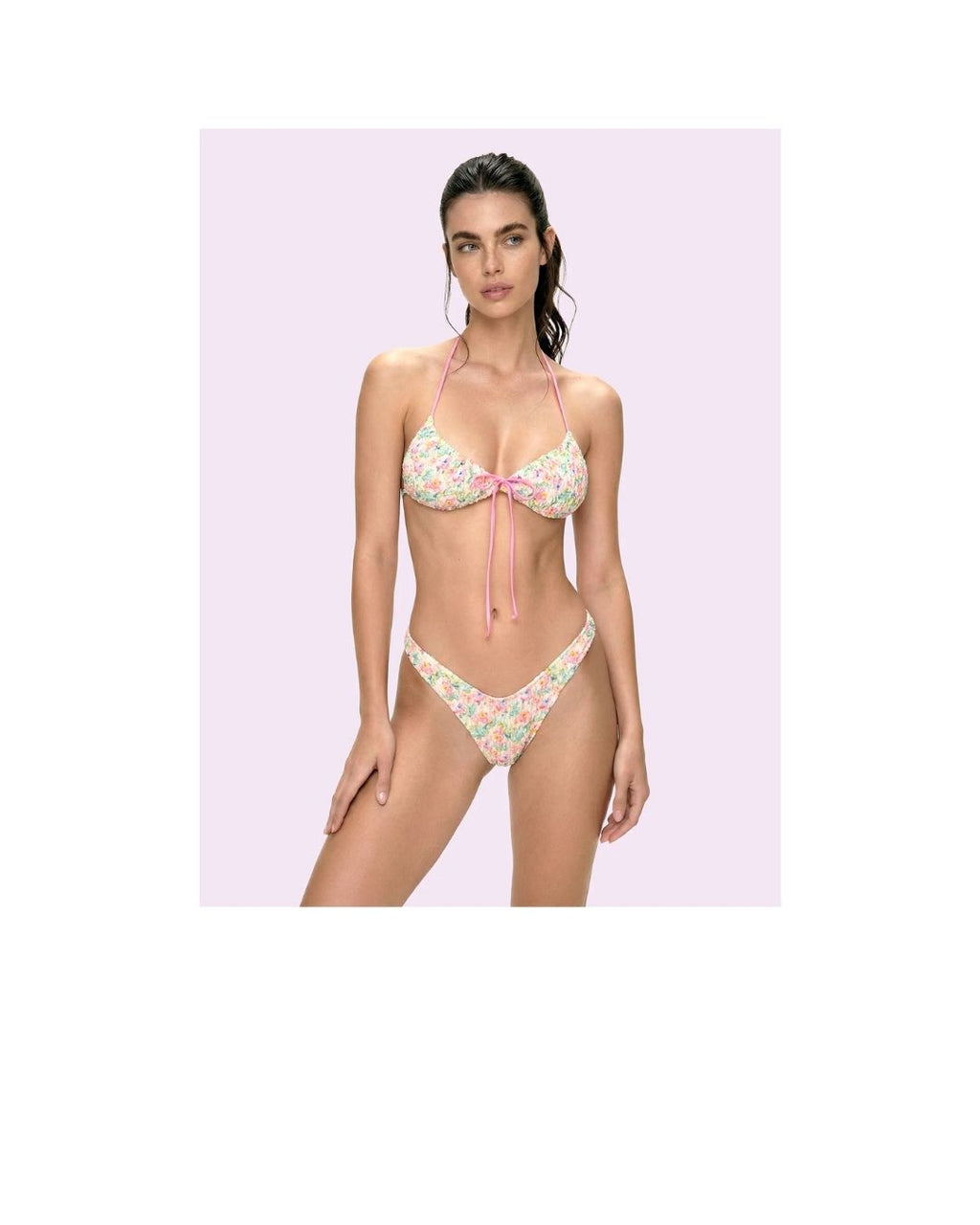 Bikini con slip fisso - F**K