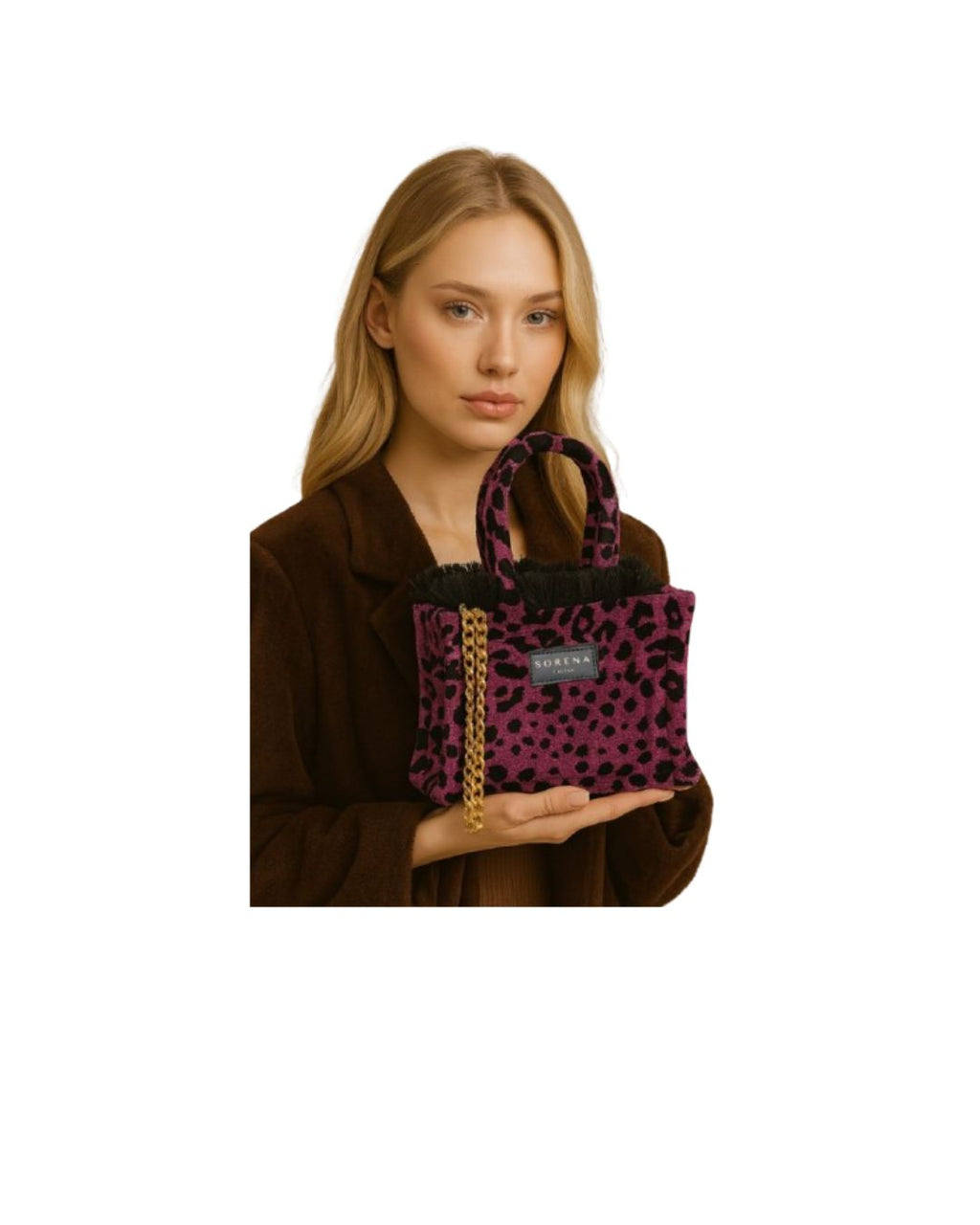 Borsa - Leopard Velvet - Sorena