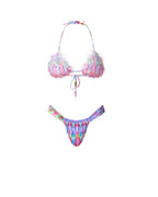Bikini con slip fisso - F**K