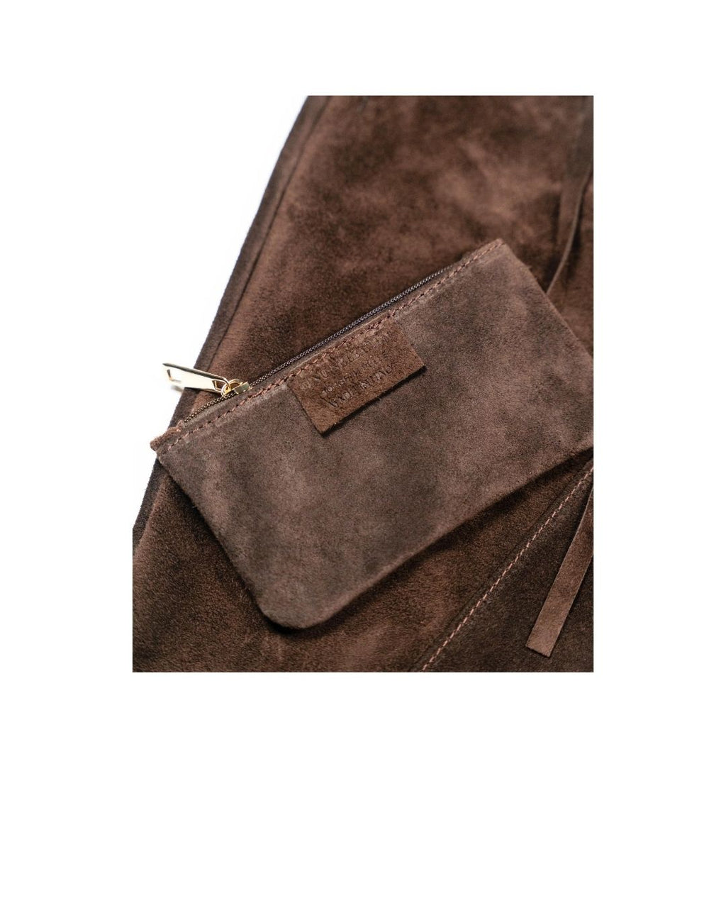 Borsa - Slim V bag suede - RVRS