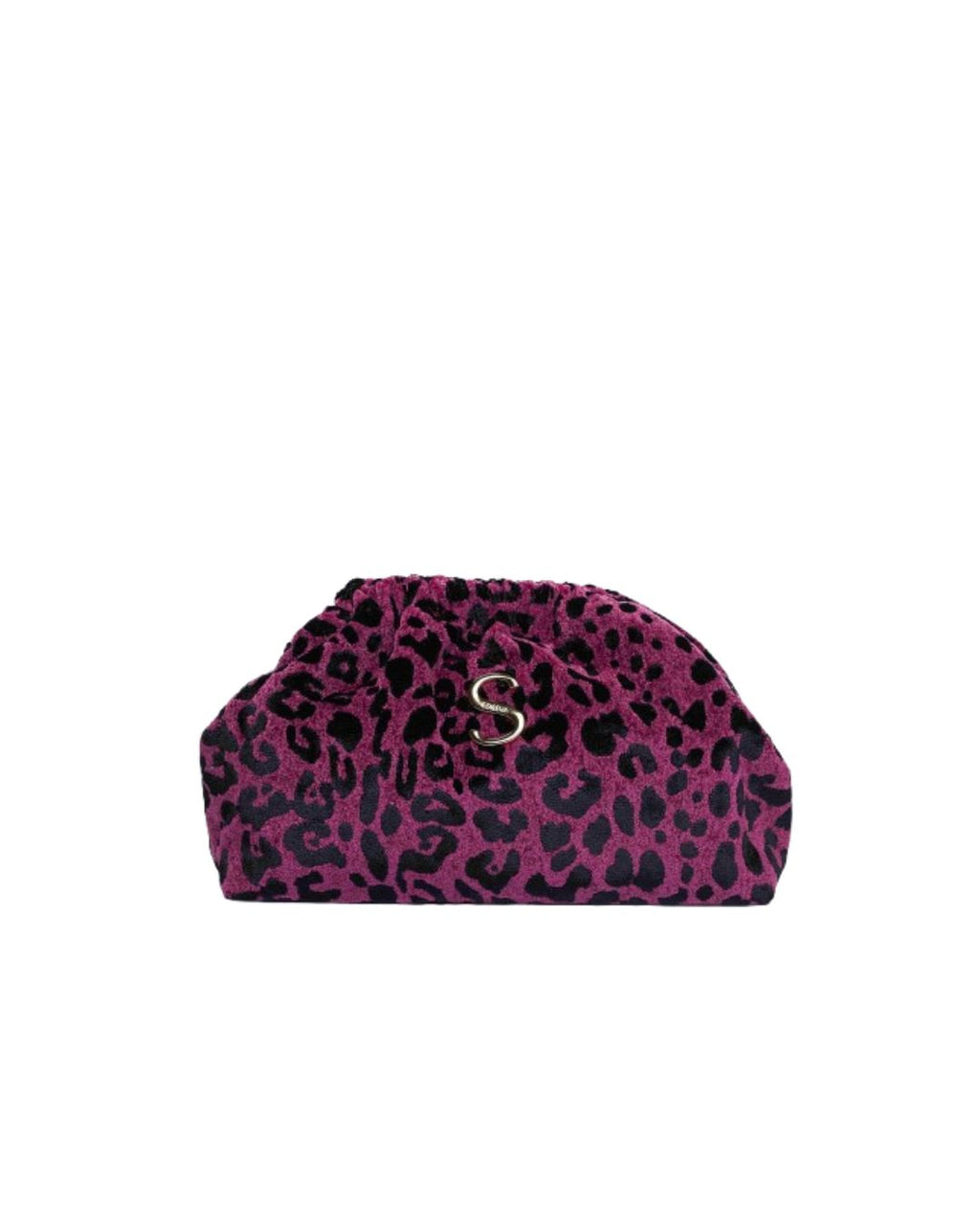 Borsa - Leopard Velvet Bucket - Sorena
