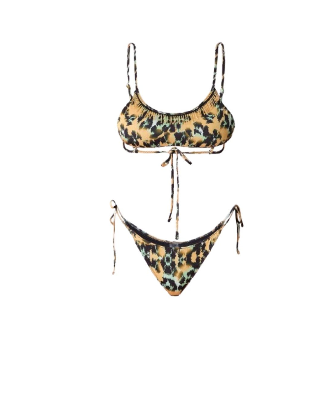 Bikini con slip regolabile - F**K
