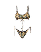 Bikini con slip regolabile - F**K