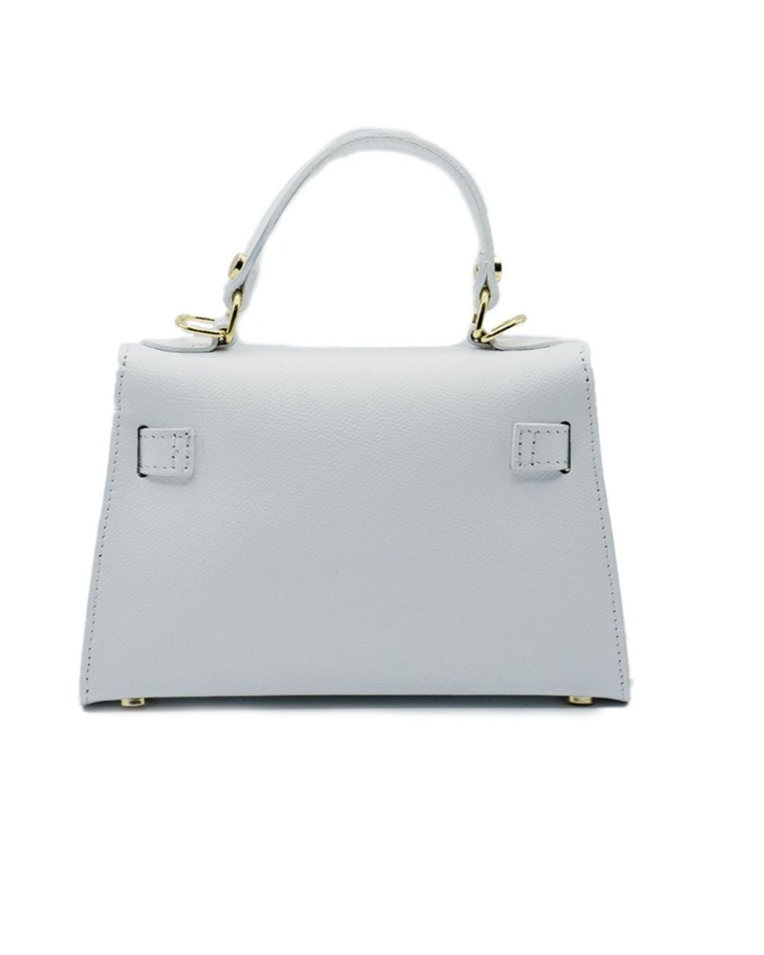 Borsa - Mini Cloud Bianco - Vera Pelle