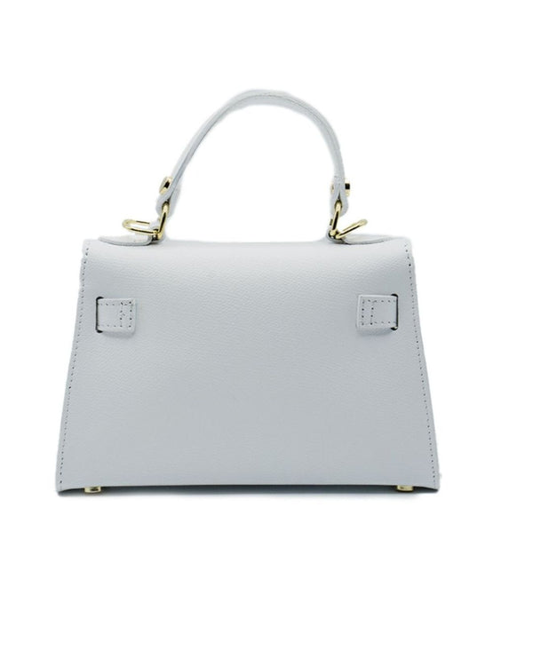 Borsa - Mini Cloud Bianco - Vera Pelle