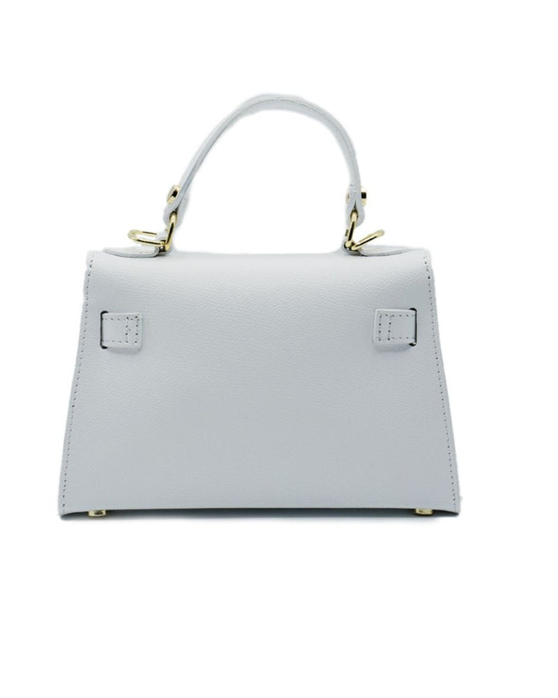 Borsa - Mini Cloud Bianco - Vera Pelle