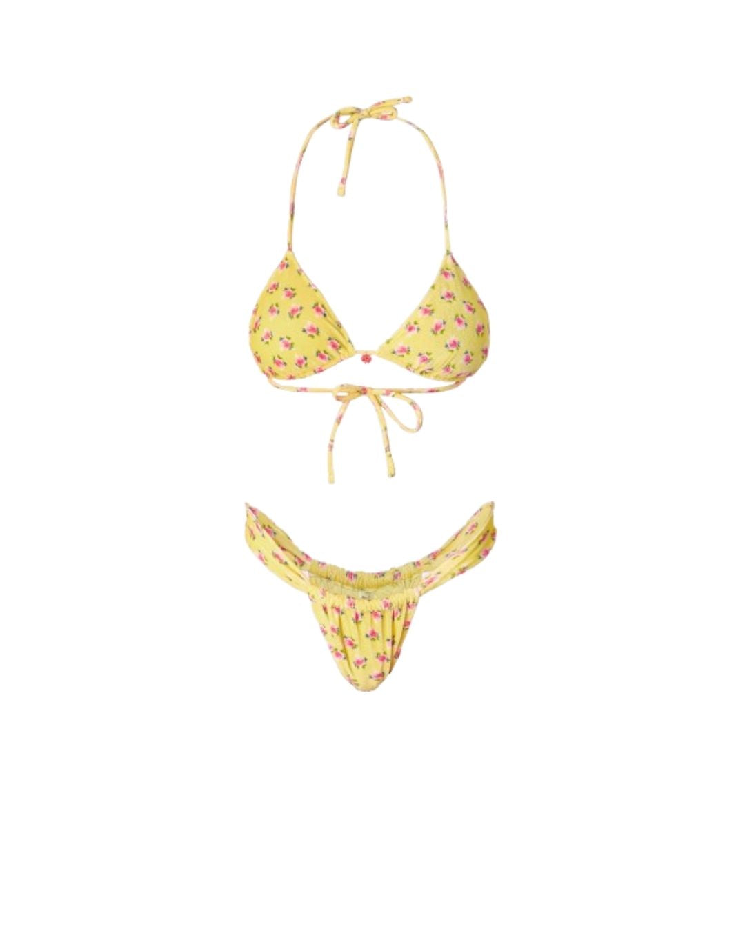 Bikini con slip fisso - F**K