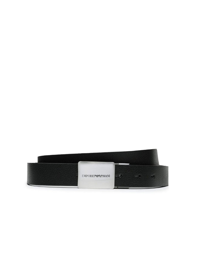 Cintura Reversibile - Nero/Marrone - Emporio Armani